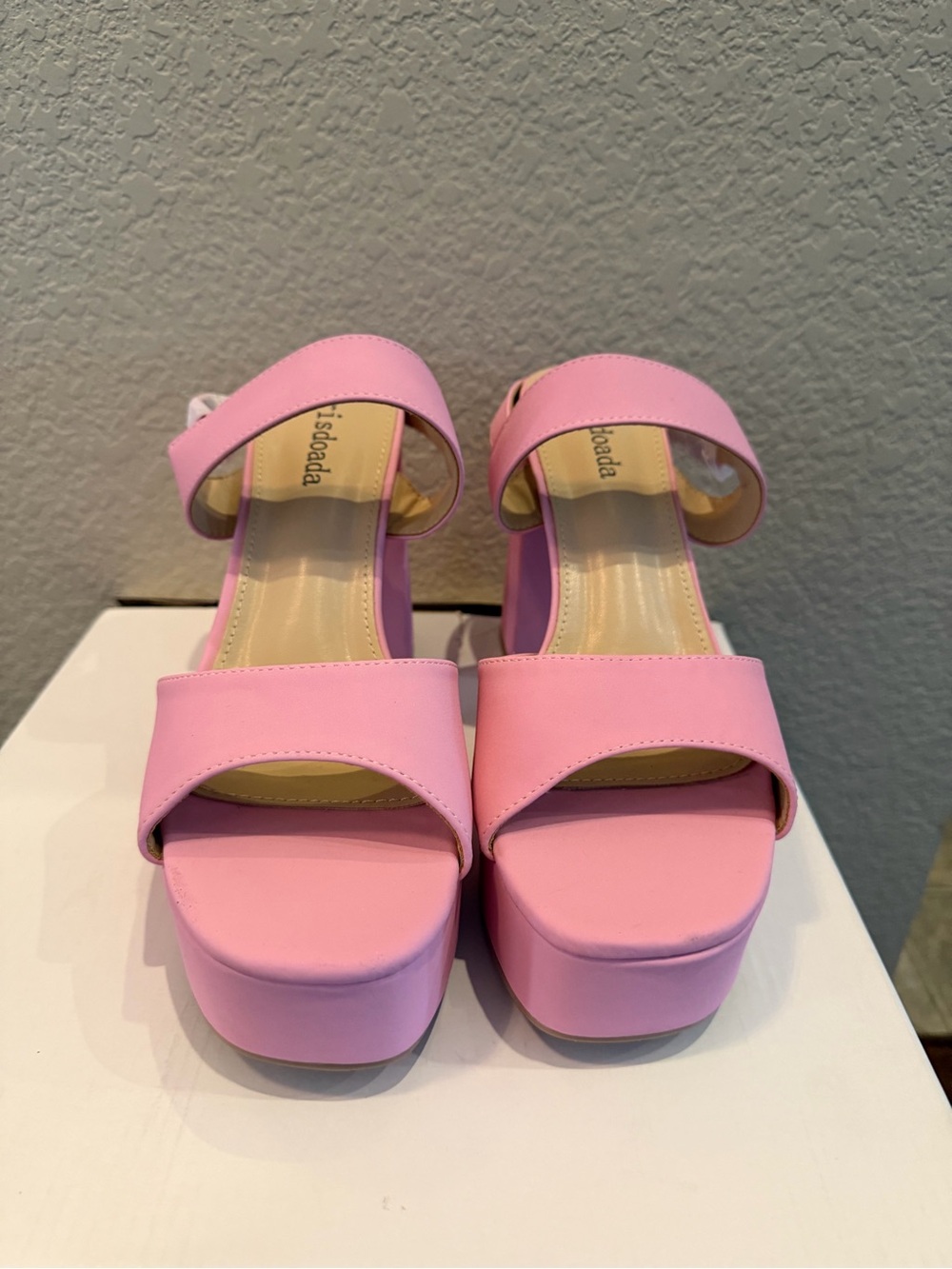 Pink Platform Sandals for Women